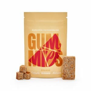 Euphoria Psychedelics – Orange Gummy 1000mg | Magic Mushroom Delivery Canada