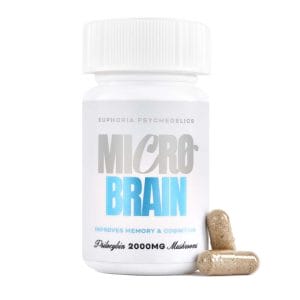 Euphoria Psychedelics – Micro Brain Capsules - (100mg X 20 Capsules) | Magic Mushroom Delivery Canada