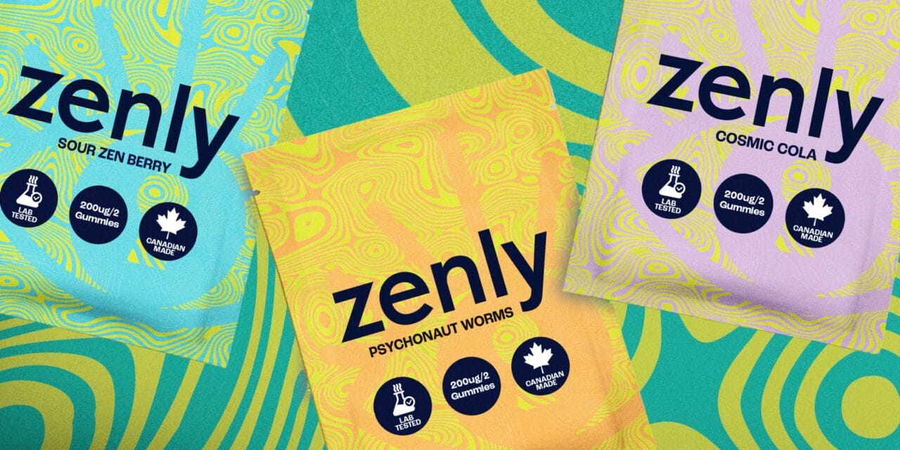 Zenly - LSD Gel Tabs - 600ug (100ug per tab) | Magic Mushroom Delivery Canada