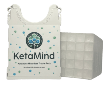 KetaMind – Ketamine Microdose Troche – (30x60mg) | Magic Mushroom Delivery Canada